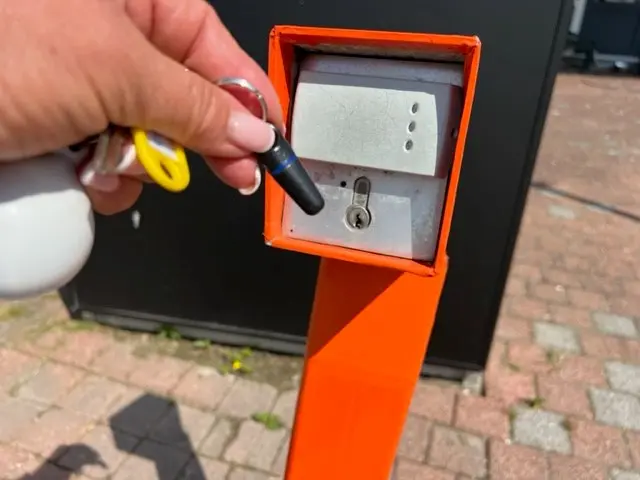Hoe de parkeersleutel te gebruiken